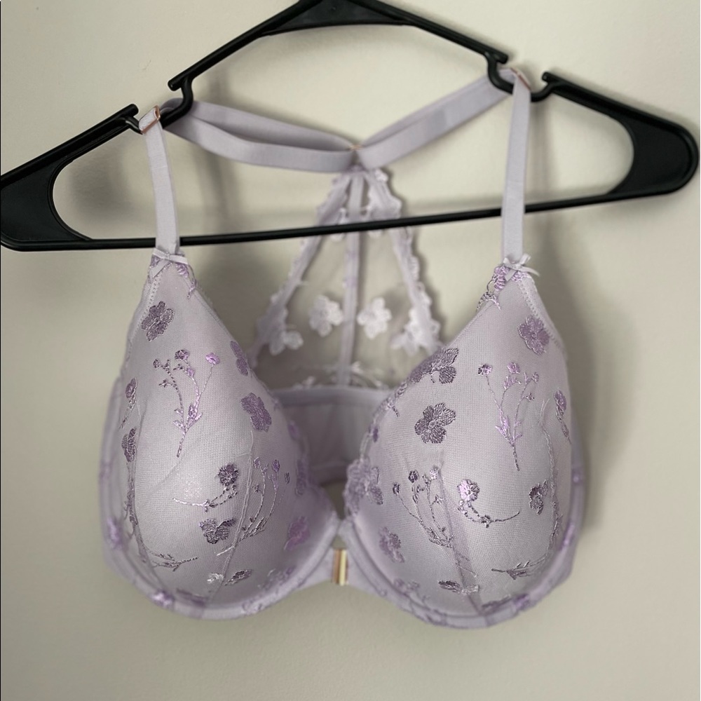 Victoria’s Secret Lavender Laced Floral Bra